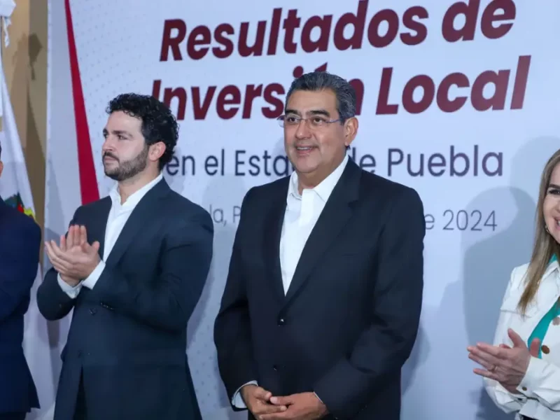 Sergio Salomón preside presentación de “Resultados de Inversión Local”