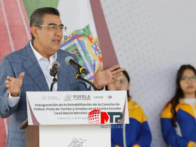 Entrega Sergio Salomón obras por 26 MDP en Centro Escolar 'José María Morelos y Pavón'