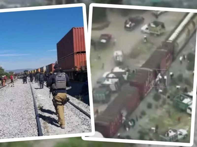 Bloqueo de ferrocarriles en Chapulco, Puebla provoca desabasto de cloro en la CDMX