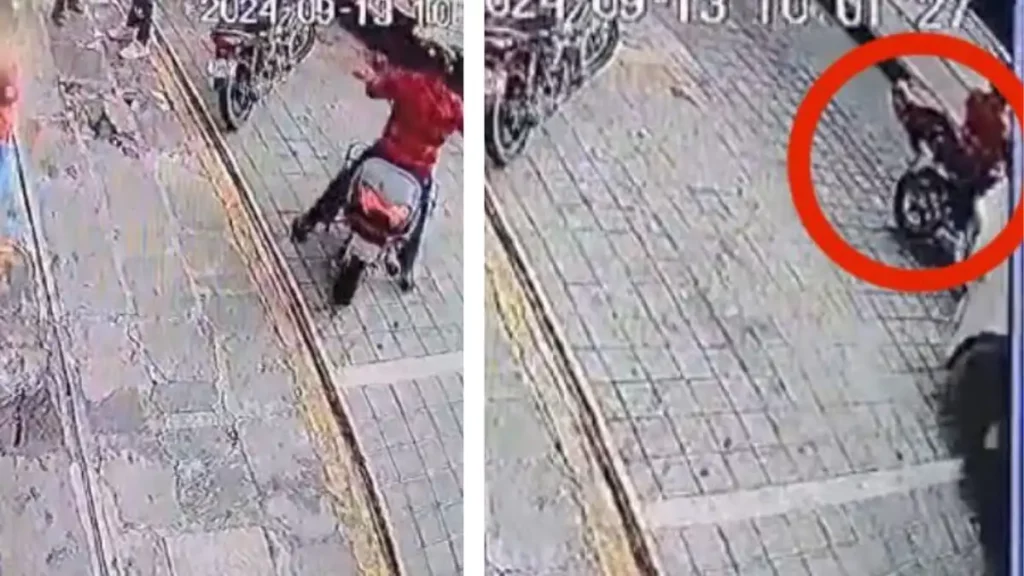 Chofer de ruta 38A atropella a motociclista al que le había dado paso (VIDEO)