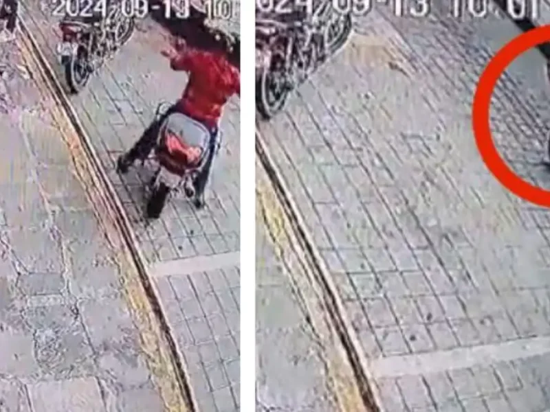 Chofer de ruta 38A atropella a motociclista al que le había dado paso (VIDEO)