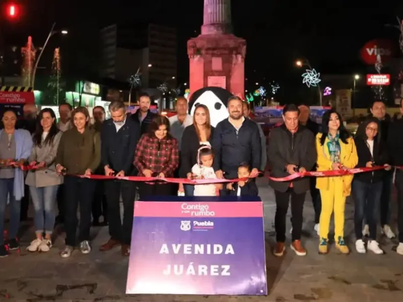 Con inversión de 55.7 MDP inaugura Adán Domínguez rehabilitación de Avenida Juárez