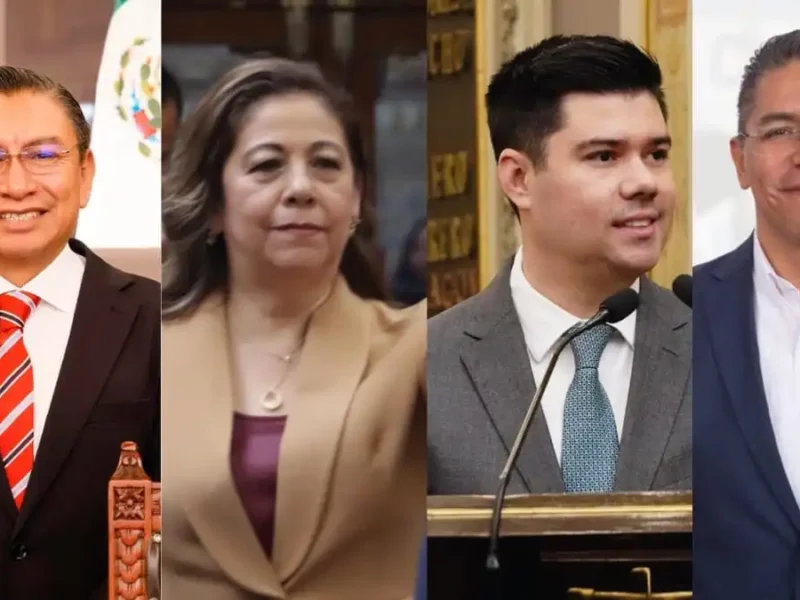 Ellos coordinarán las bancadas en Congreso de Puebla