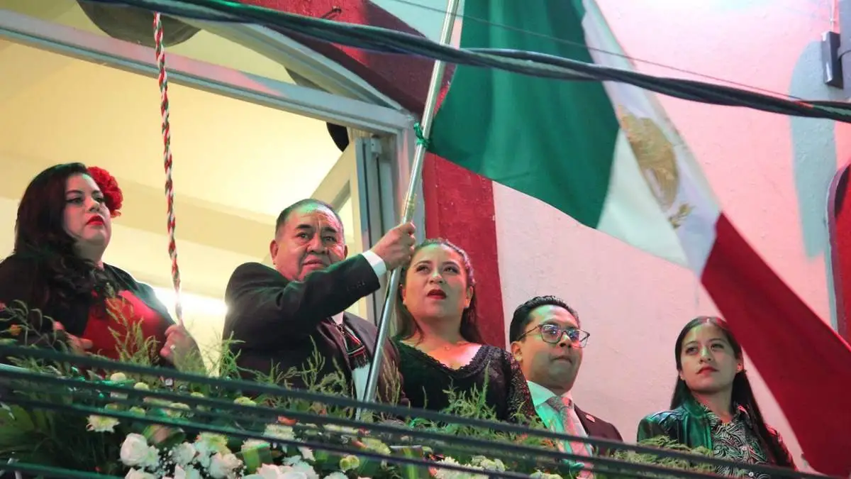 Grito de independencia en Amozoc