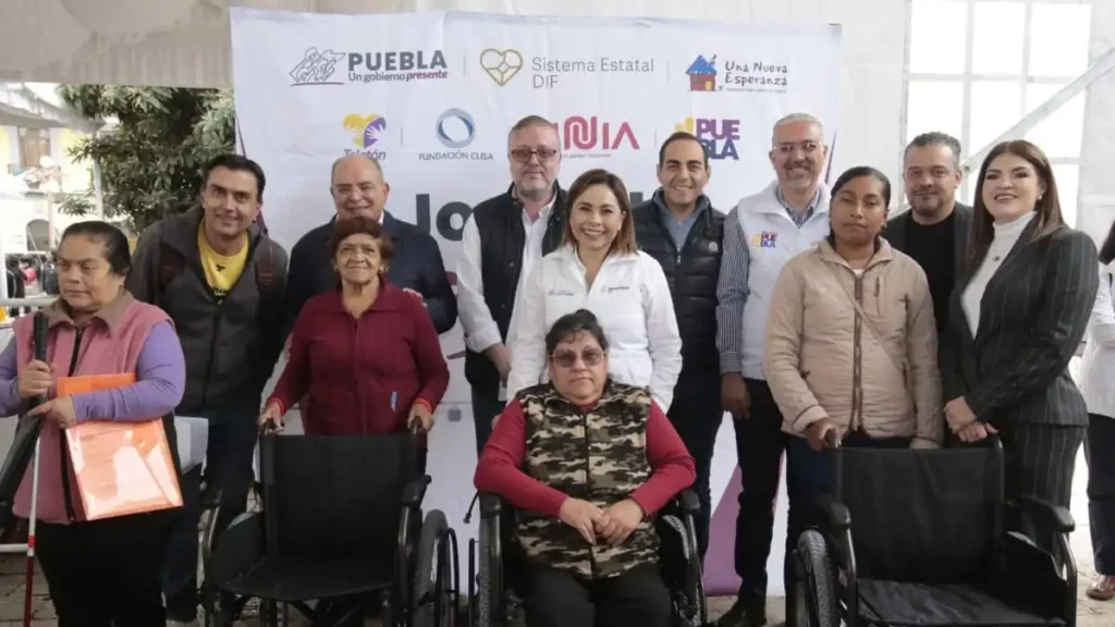 ‘Jornada Incluyente’ en Zacatlán’ Gaby Bonilla entrega apoyos y se despide