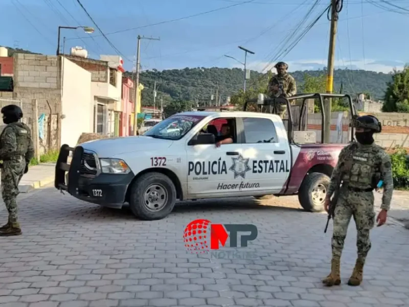 Un policía herido y un presunto delincuente muerto, deja balacera en Amozoc