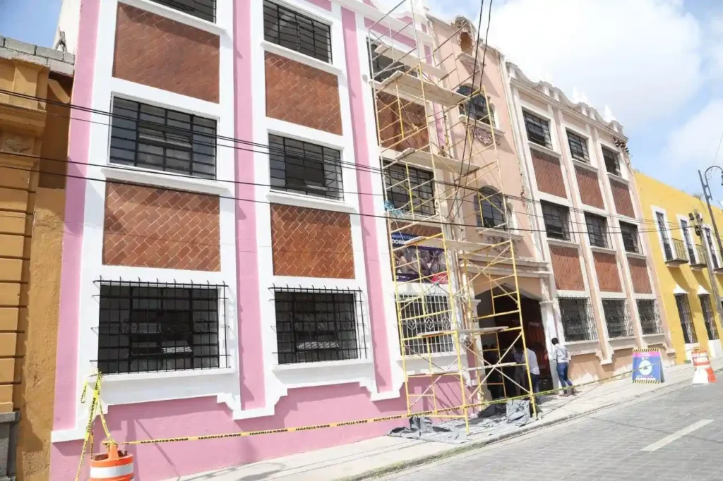 Dormitorio municipal de Puebla.