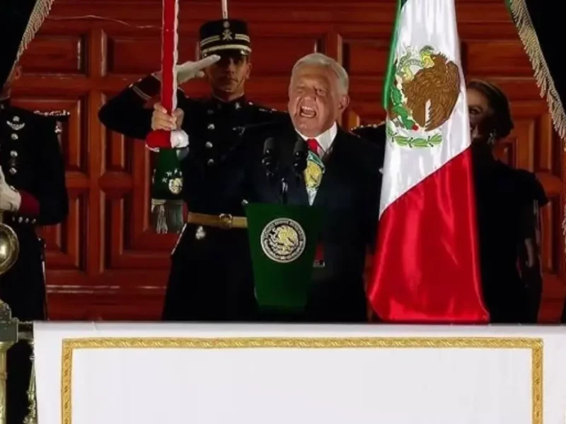 “¡Viva la justicia!, ¡Que viva el amor!”: AMLO en su último Grito de Independencia