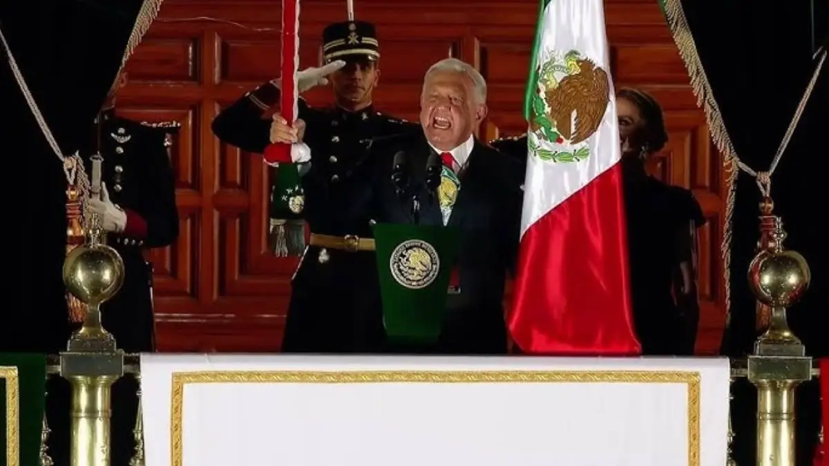 “¡Viva la justicia!, ¡Que viva el amor!”: AMLO en su último Grito de Independencia