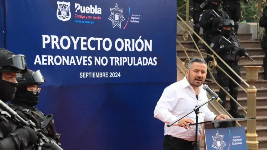 Ayuntamiento de Puebla adquiere 9 drones para vigilar colonias de la capital poblana