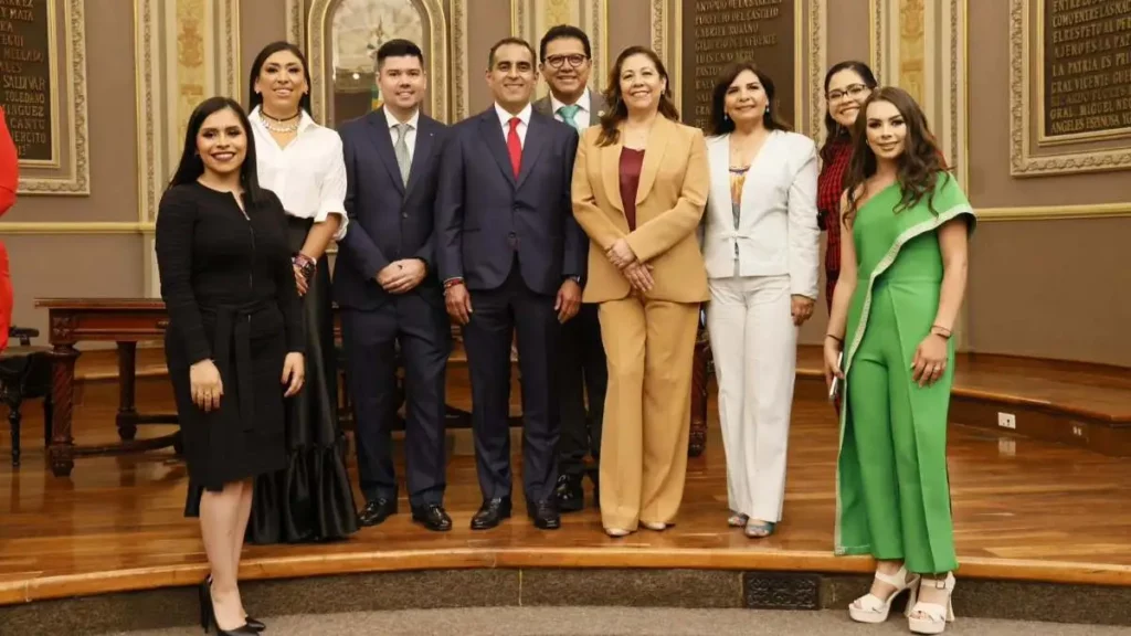 Ellos coordinarán las bancadas en Congreso de Puebla