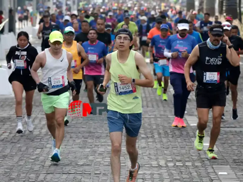 Estas calles están cerradas en la Puebla y Cholula por Medio Maratón 2024