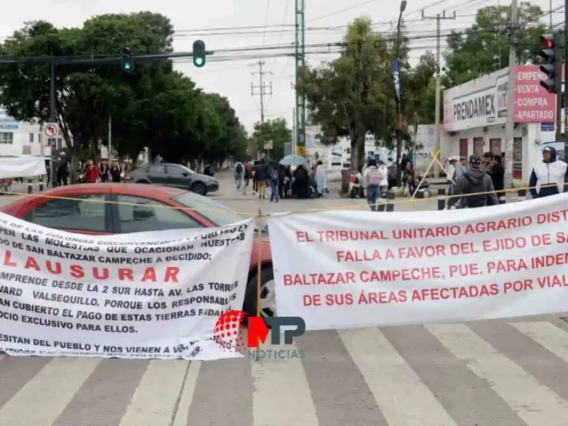 Caos en RUTA 3 por segundo día de bloqueo en bulevar Valsequillo y Las Torres