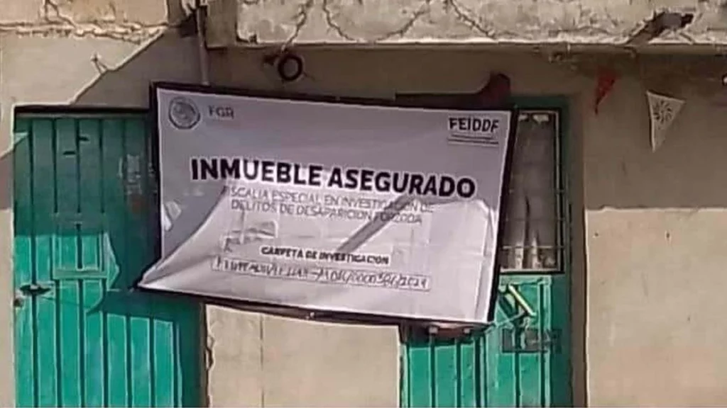 En esta casa en Izúcar, Puebla, banda de robachicos tenía a niños robados