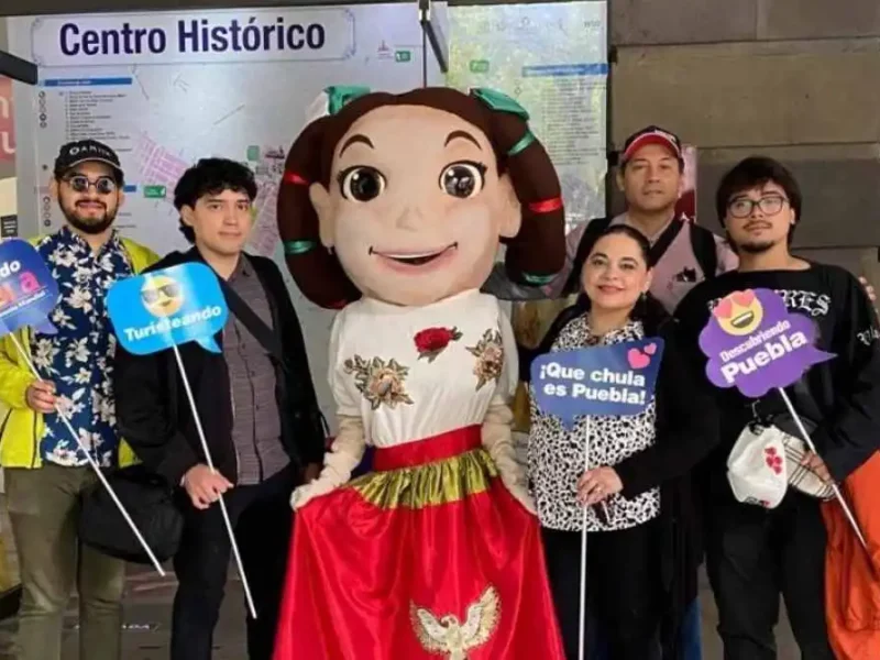 Gran afluencia de turistas consiguió Ayuntamiento de Puebla en verano 2024