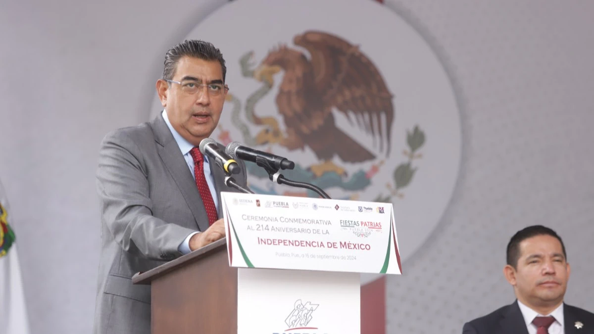 Independencia es no usar el poder para perseguir: Sergio Salomón en Puebla