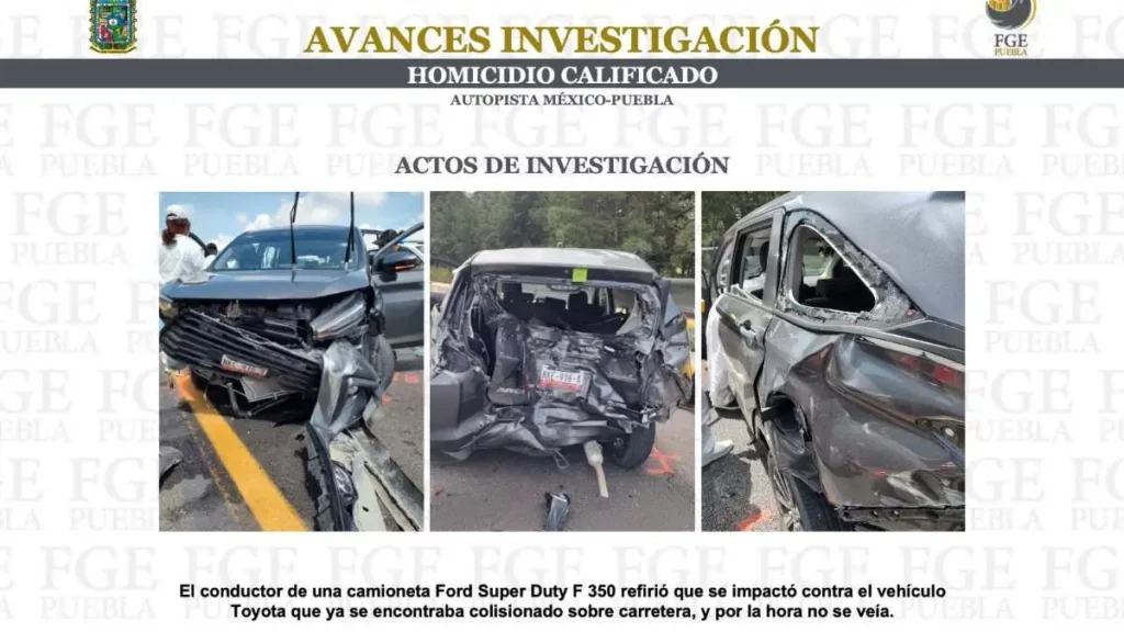 Hallan 63 casquillos en autopista México-Puebla donde fue asesinada presidenta del DIF de Calpan