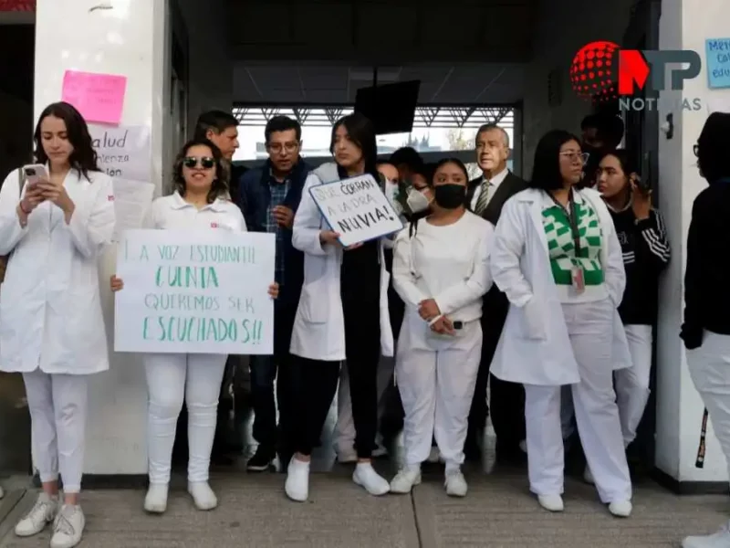 Rebelión en la UPAEP: estudiantes de Medicina exigen educación de calidad, pagan 16 mil al mes