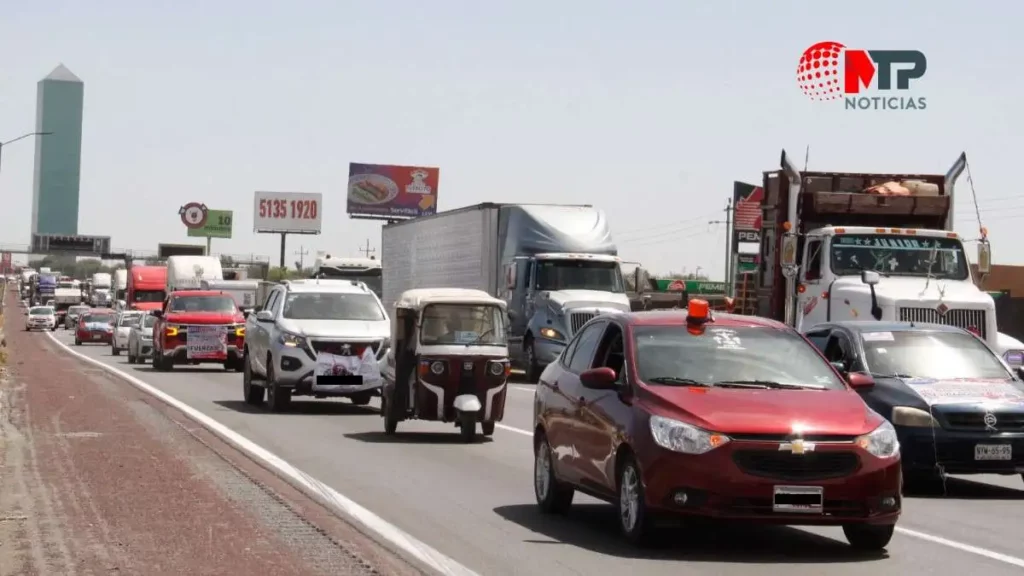 ¿Viajas a la CDMX? Reducen carriles en este tramo de la México-Puebla