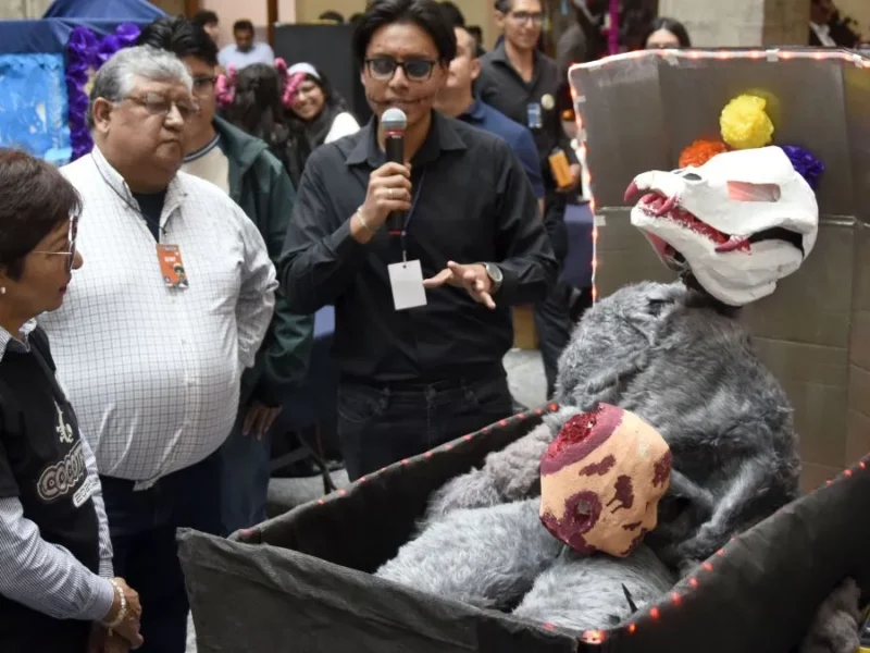 Catrinas y alebrijes robóticos destacan en el Cocotrón 2024 de la BUAP