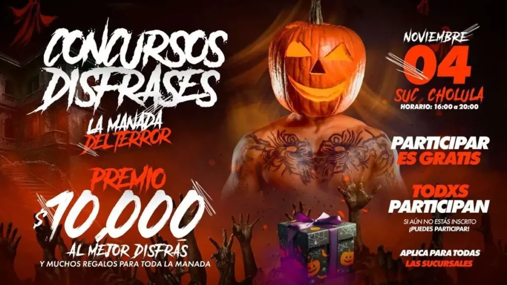 ¡Saca tu mejor disfraz y gánate hasta 10 mil pesos con Empire Fitness!