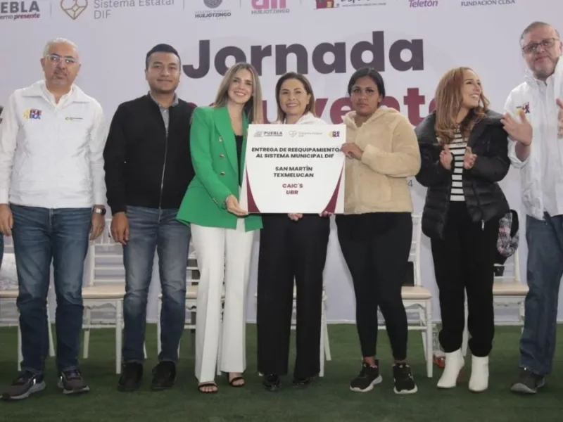 Con ‘Jornada Incluyente’, Gaby Bonilla lleva programas del DIF Puebla a Huejotzingo