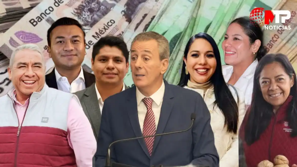 Ganarán hasta 187 mil pesos nuevos ediles de zona metropolitana de Puebla