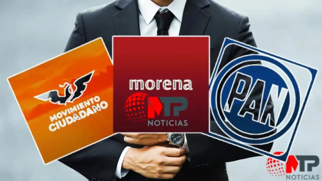 Morena, PAN y MC renuevan sus dirigencias estatales en esta fecha y con este método