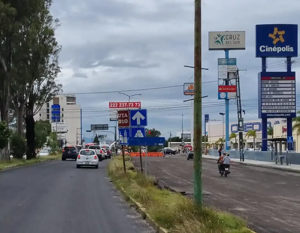 Seguirá cerrado bulevar Forjadores en Cuautlancingo