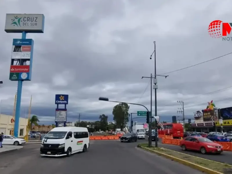 Seguirá cerrado bulevar Forjadores en Cuautlancingo