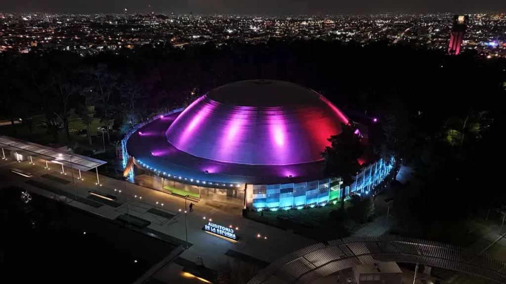 Inaugura Sergio Salomón rehabilitación del Auditorio de la Reforma