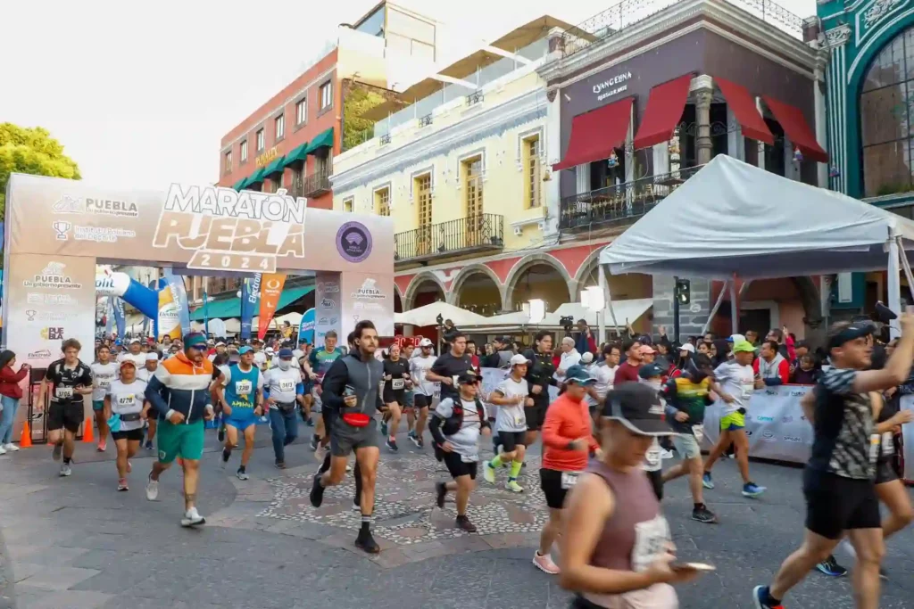 Etíope y keniana ganan Maratón Puebla 2024, también premian a dos mejores poblanos