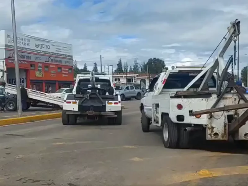 Grúas Cronos acusa robo de autopartes en corralón de Cholula, gobernado por Angon