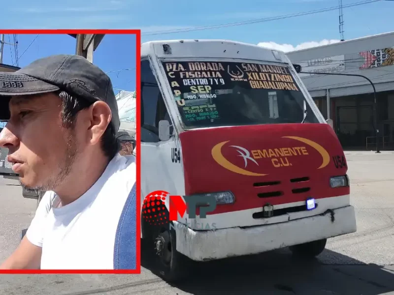 Gustavo gastaría hasta mil 400 semanales si pasaje aumenta a 19 pesos en Puebla