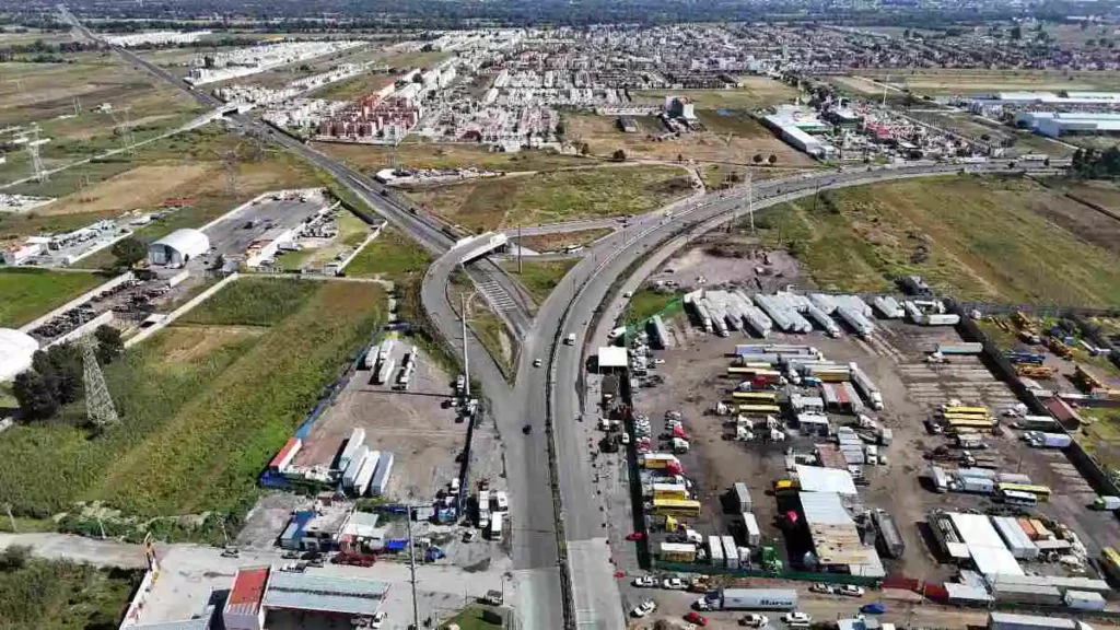 Inicia construcción de nuevo distribuidor Puebla-Tlaxcala en Coronango, así quedará (FOTOS)