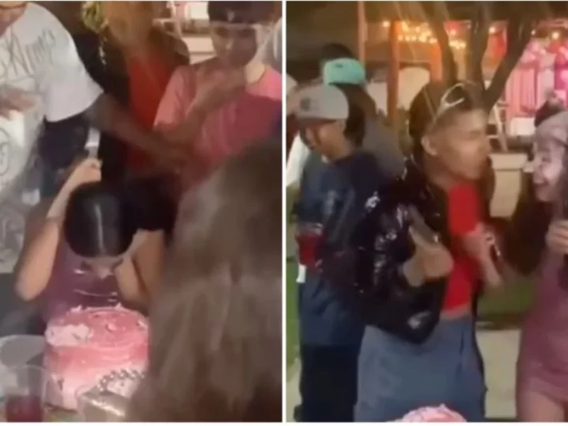 Joven apuñala a su amigo tras empujarla a su pastel de cumpleaños