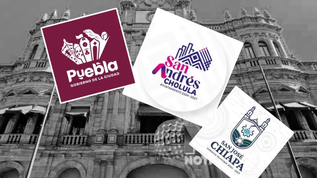 Estos son los ayuntamientos en donde no respetaron la Ley de Imagen en sus logos