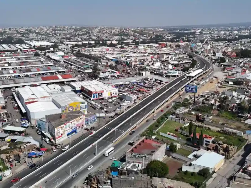 Así quedó el nuevo distribuidor vial de la Central de Abastos, ya está abierto (FOTOS)