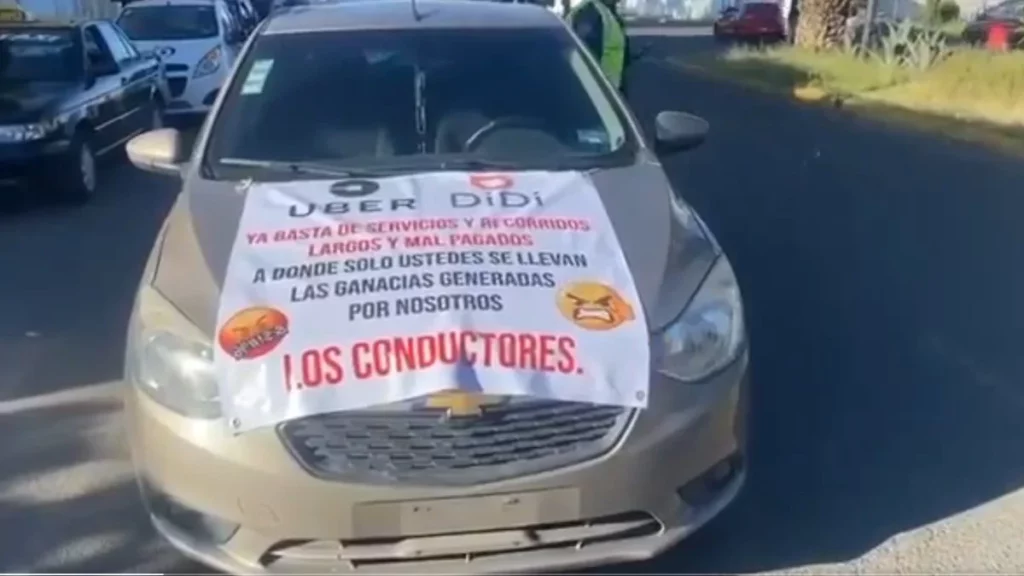 ¿Tomarás Uber o DiDi en Puebla? Hay paro de labores de conductores, por esta razón