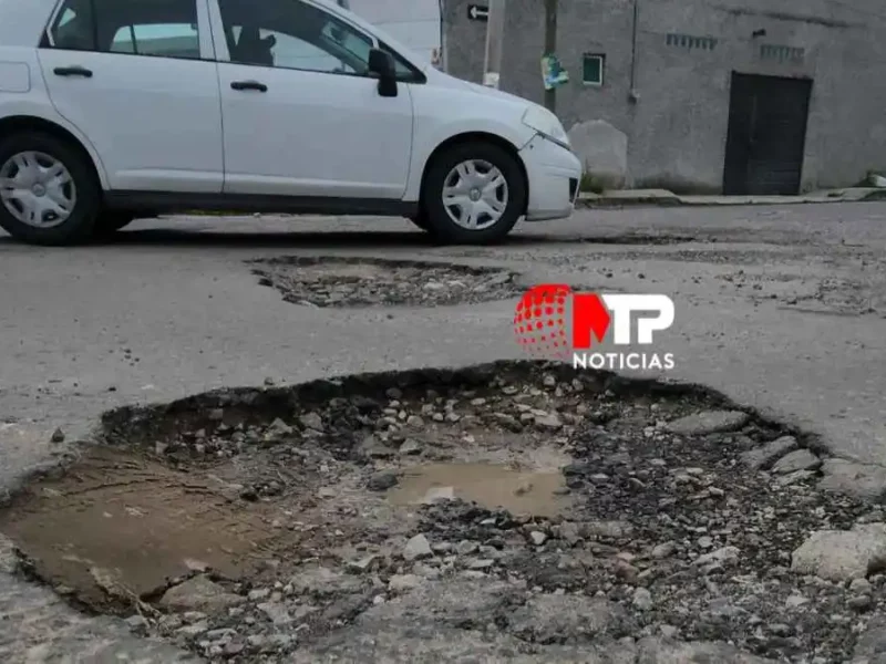 En Puebla capital ven mayor problema los baches que la inseguridad: Inegi