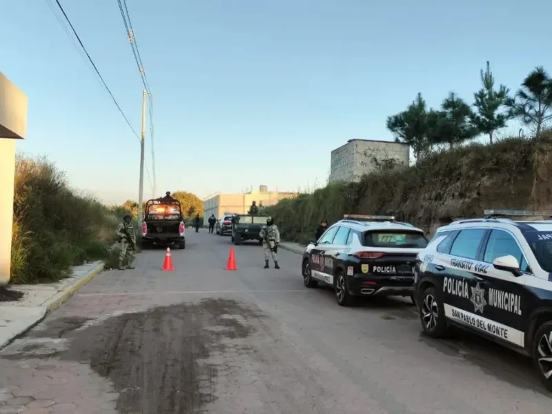 ¡De nuevo en San Pablo del Monte! Abandonan cadáver maniatado y embolsado