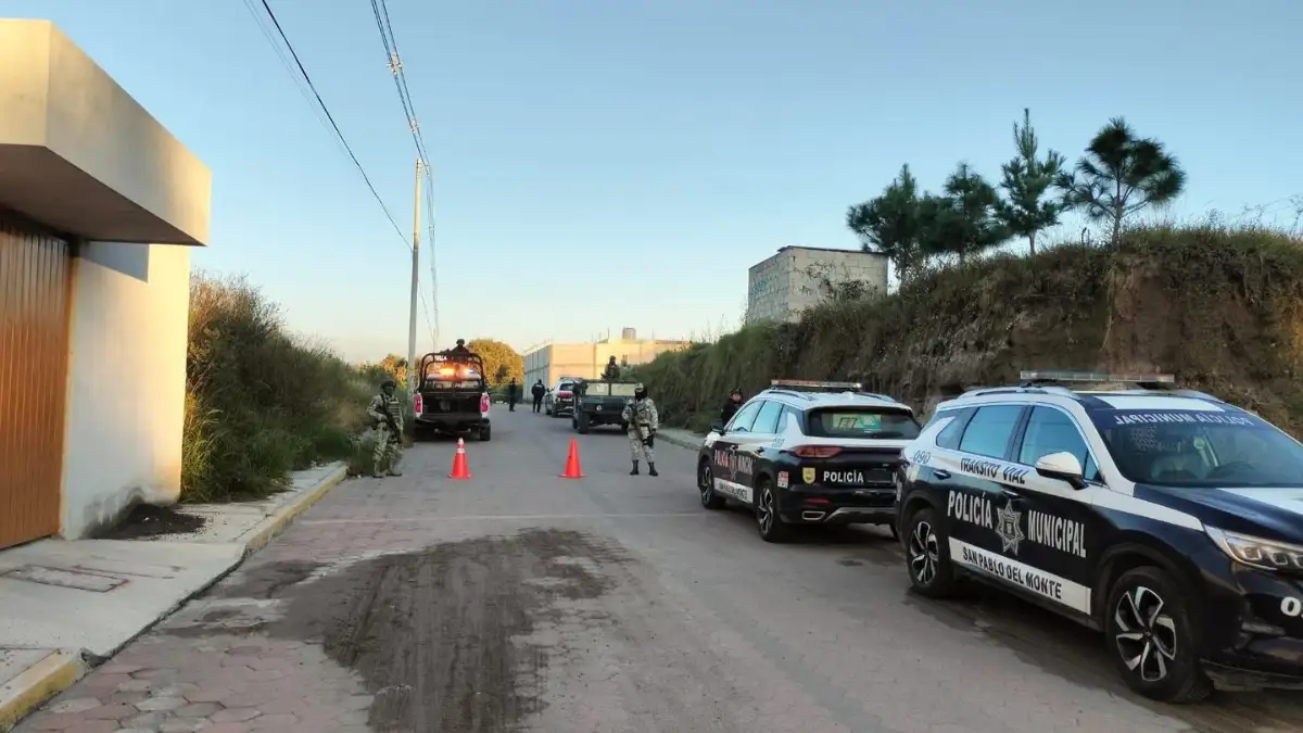 ¡De nuevo en San Pablo del Monte! Abandonan cadáver maniatado y embolsado