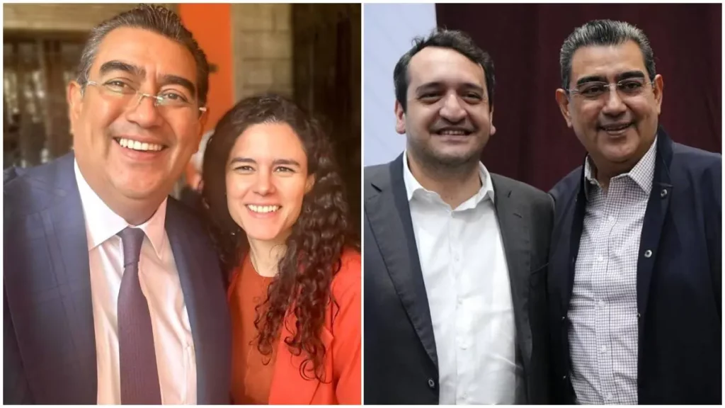 Se reúne Sergio Salomón con Luisa Alcalde y López Beltrán, nuevos dirigentes de Morena