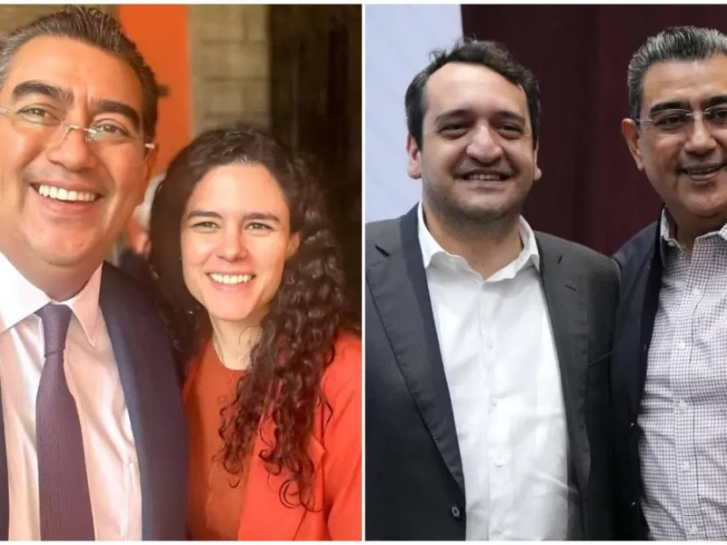 Se reúne Sergio Salomón con Luisa Alcalde y López Beltrán, nuevos dirigentes de Morena