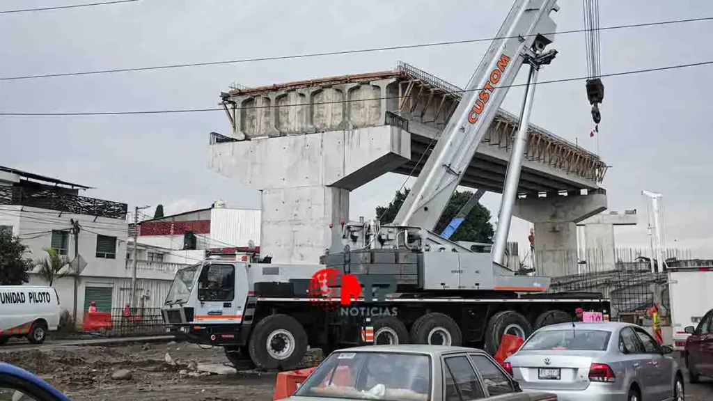 Pese lluvias, nuevo distribuidor de Amalucan lleva 65% de avance, ¿cuándo queda? (FOTOS)