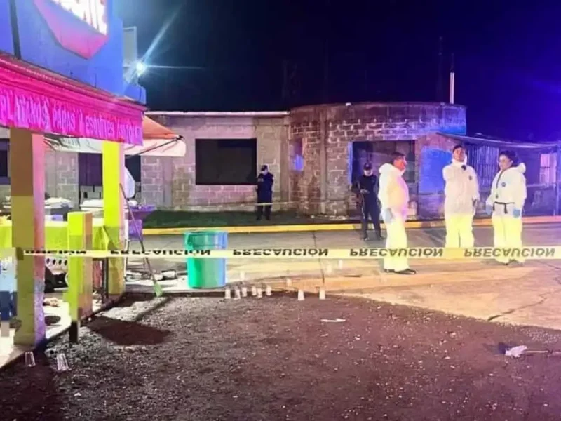 Tres muertos deja un ataque armado en puesto de elotes en Zacapoaxtla