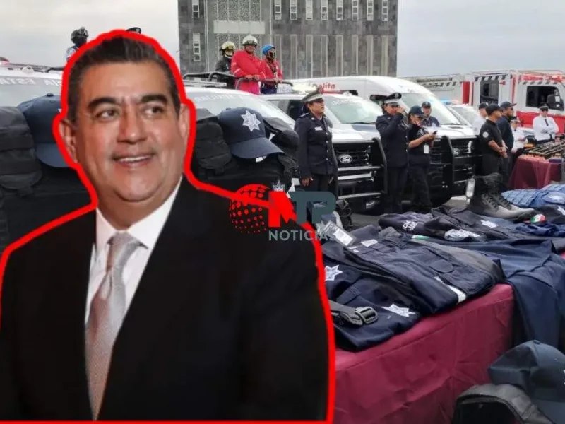 Entrega Sergio Salomón 100 patrullas a policías estatales y dona 850 a municipios