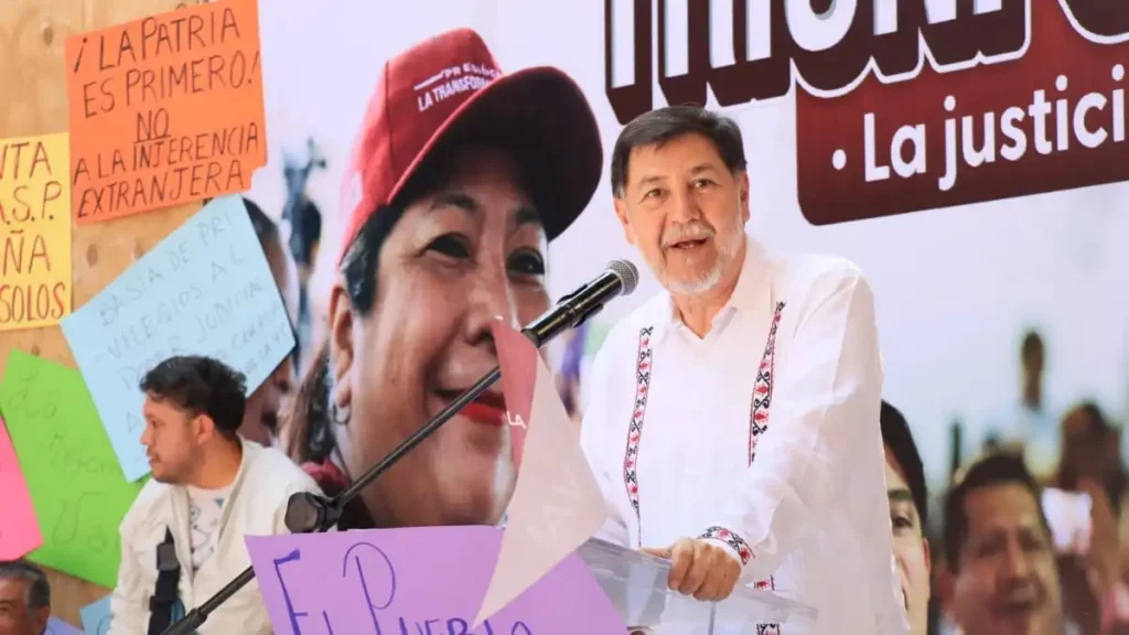 Pasarán décadas para que Morena pierda una elección presidencial” Noroña en Puebla