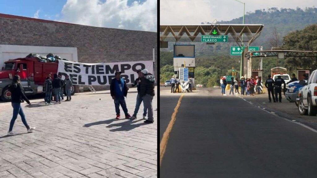 Simpatizantes de Juan Lira acechan Chignahuapan: toman Complejo Cultural y caseta