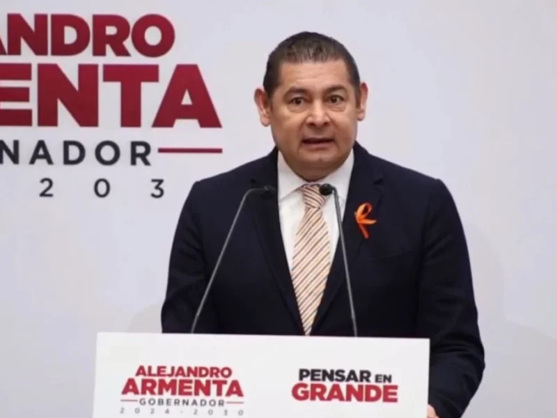 Armenta propone regresar fuero a diputados de Puebla